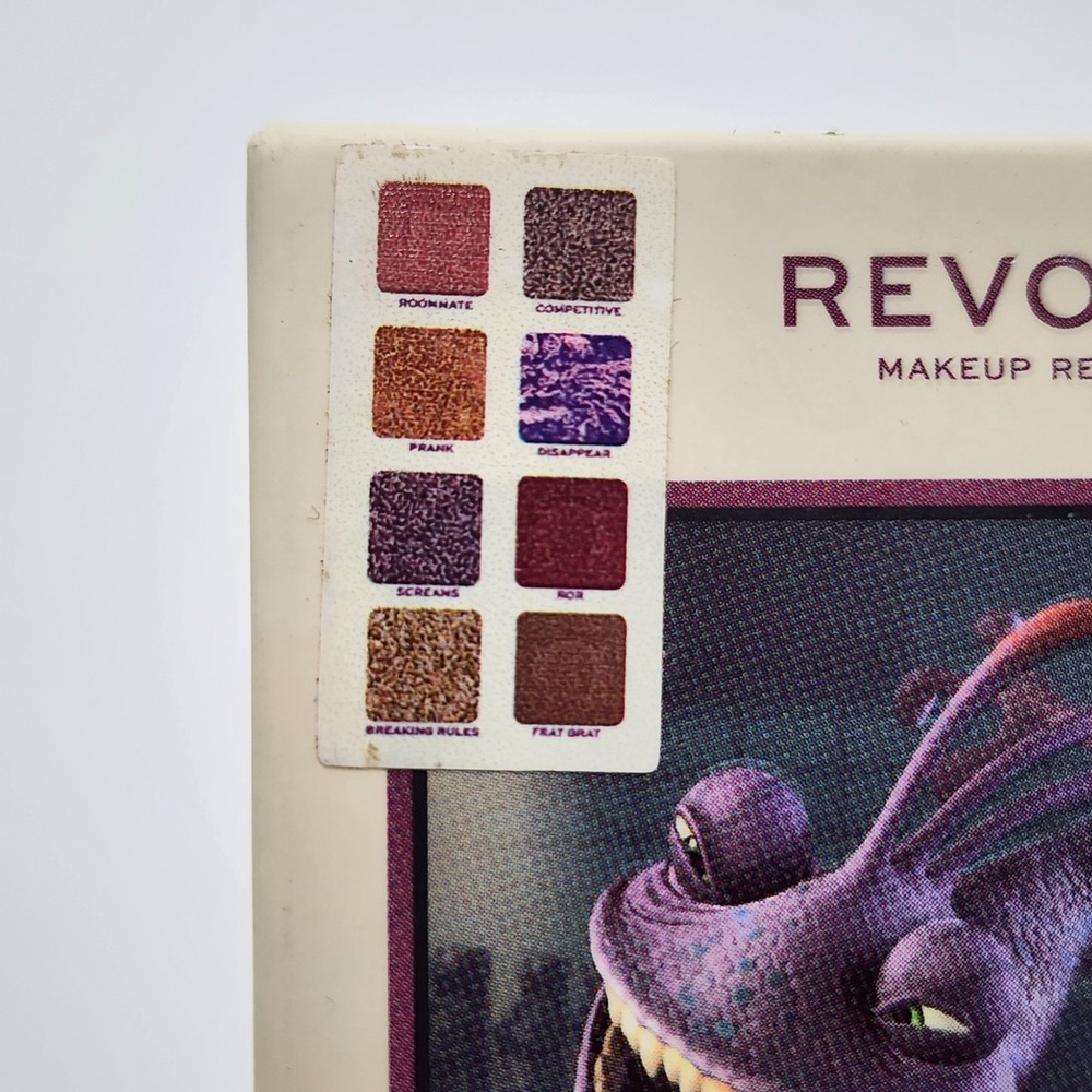 Revolution Disney Monsters University Scarer Randall Boggs Eyeshadow Palette New - Picture 3 of 5